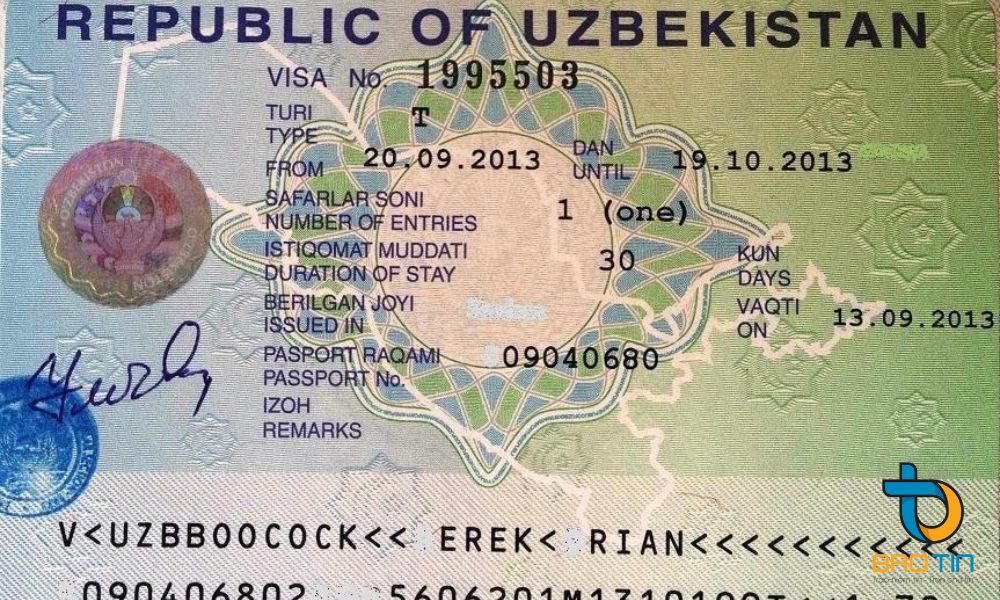 Xin visa Uzbekistan có khó không