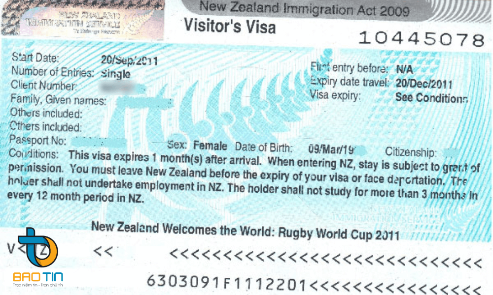 Xin visa New Zealand có khó không