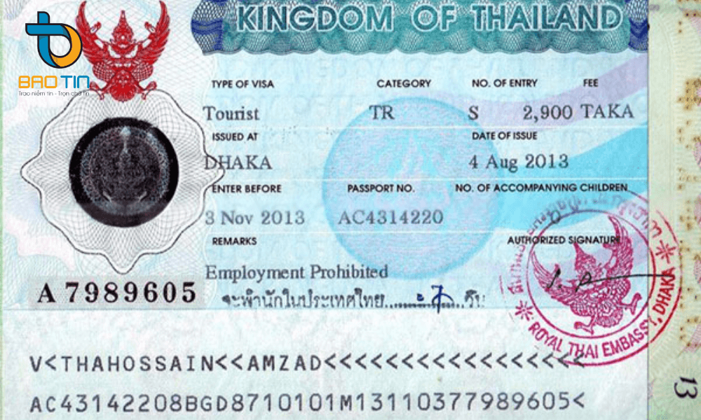 Xin visa Thái Lan có khó không