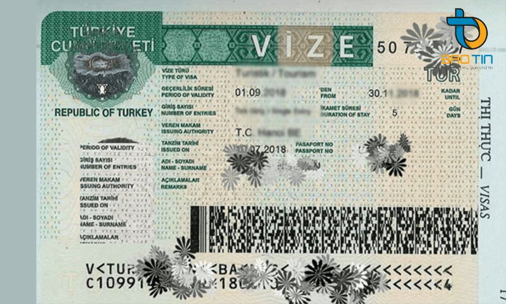 Visa Thổ Nhĩ Kỳ